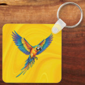 Papegaai Sleutelhanger (Achterkant)