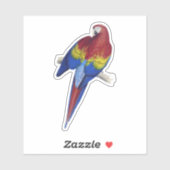 Papegaai Sticker (Vel)