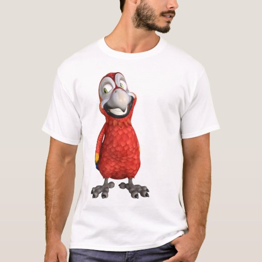 papegaai strip t-shirt (Voorkant)