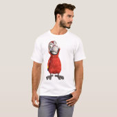papegaai strip t-shirt (Voorkant volledig)