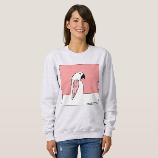 Papegaai Sweatshirt (Voorkant volledig)