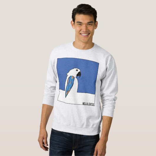 Papegaai Sweatshirt (Voorkant volledig)