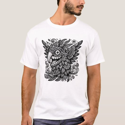 Papegaai T-shirt (Voorkant)