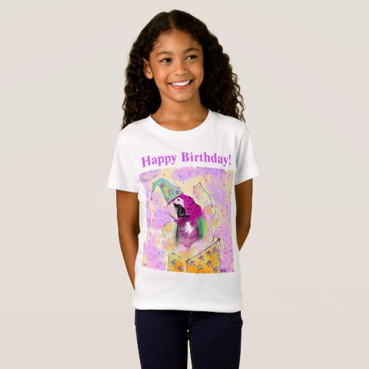 Papegaai T-shirt (Voorkant volledig)