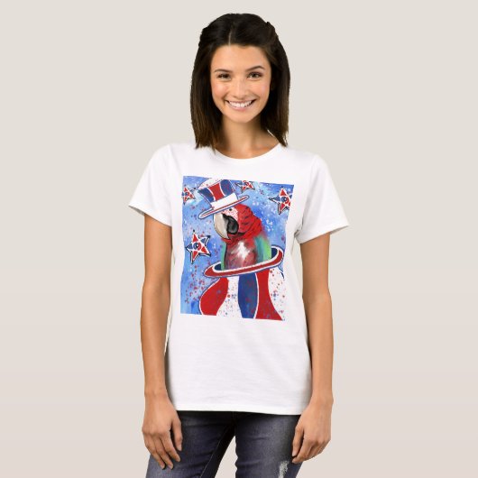 Papegaai T-shirt (Voorkant volledig)