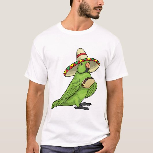 Papegaai Taco T-shirt (Voorkant)