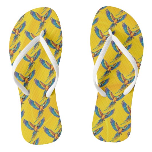 Papegaai Teenslippers (Voetbed)