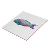 papegaai tegeltje (Zijkant)