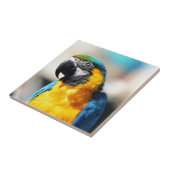 papegaai tegeltje (Zijkant)