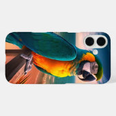 Papegaai telefoonhoesje Case-Mate iPhone case (Achterkant (horizontaal))