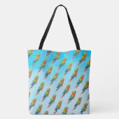 Papegaai Tote Bag (Achterkant)