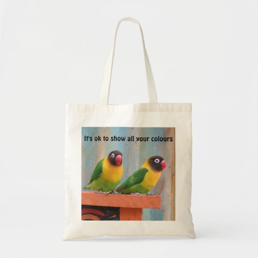 Papegaai Totetas Tote Bag (Voorkant)