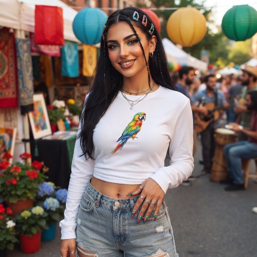 Papegaai Tri-Blend Shirt