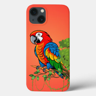 Papegaai Tropical Phone Case