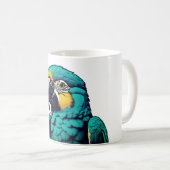 Papegaai Tropische Vogel Ontwerp Mok (Voorkant rechts)