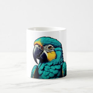 Papegaai Tropische Vogel Ontwerp Mok