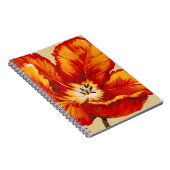 Papegaai Tulip I Notitieboek (Rechterzijde)