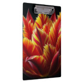 Papegaai Tulp Bloemen Rood en Geel Klembord (Rechts)