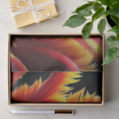 Papegaai Tulp Bloemen Rood en Geel Tissuepapier (Geschenk)