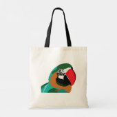 Papegaai Vogel Tote Bag (Achterkant)