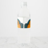 Papegaai  waterfles etiket (Achterkant)