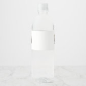 Papegaai  waterfles etiket (Voorkant)
