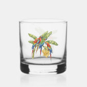 Papegaai Whisky Glas (Voorkant)