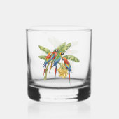 Papegaai Whisky Glas (Achterkant)