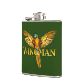 Papegaai Wingman Heupfles (Links)