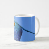 Papegaai Witte Koffiemok (Voorkant rechts)