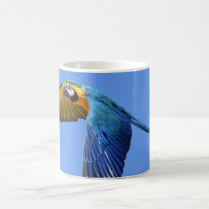 Papegaai Witte Koffiemok
