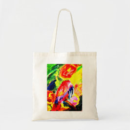 Papegaai zomergeluk tote bag