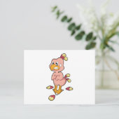 Papegaai zonder veren.PNG Briefkaart (Staand voorkant)