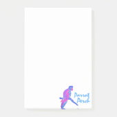Papegaaibaars Post-It Notes (Voorkant)