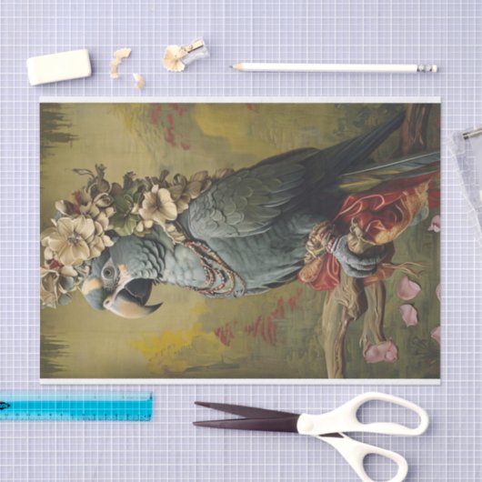 Papegaaibloemen Tissuepapier (Craft)