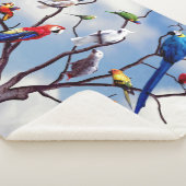 PAPEGAAIBOOM SHERPA DEKEN (3/4)