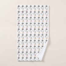 Papegaaiduiker handdoek