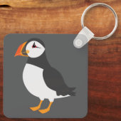 Papegaaiduiker Sleutelhanger (Achterkant)