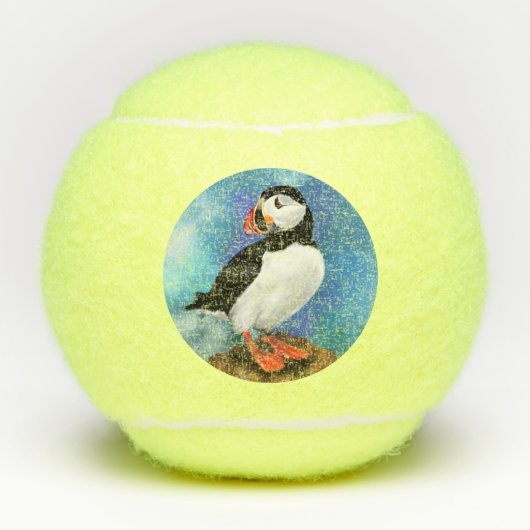 Papegaaiduiker Tennisballen (Voorkant)