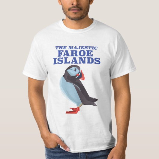 Papegaaiduiker van de Faeröer T-shirt (Voorkant)