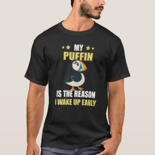 Papegaaiduiker Vogel Vroeg Wakker Papegaaiduiker T-shirt