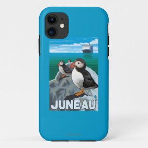 Papegaaiduikers & Cruiseschip - Juneau, Alaska Case-Mate iPhone Case