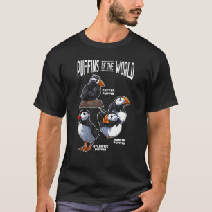 Papegaaiduikers Dieren van de Wereld Papegaaiduike T-shirt