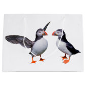 Papegaaiduikers Geschenkentas Large Cadeautasje (Voorkant)