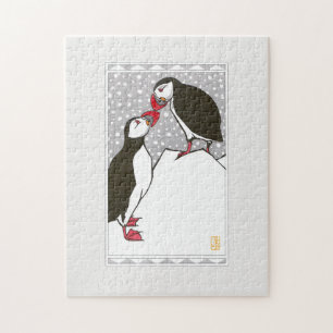 Papegaaiduikers Verwelkoming 11"x14" Legpuzzel