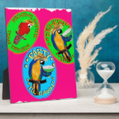 PAPEGAaien Fotoplaat (Zijkant)