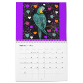 Papegaaien     kalender (Feb 2027)