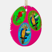 PAPEGAaien Keramisch Ornament (Rechts)