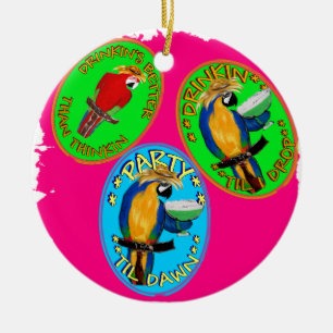 PAPEGAaien Keramisch Ornament