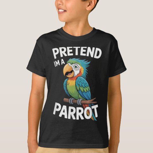 Papegaaien Kostuum  T-shirt (Voorkant)